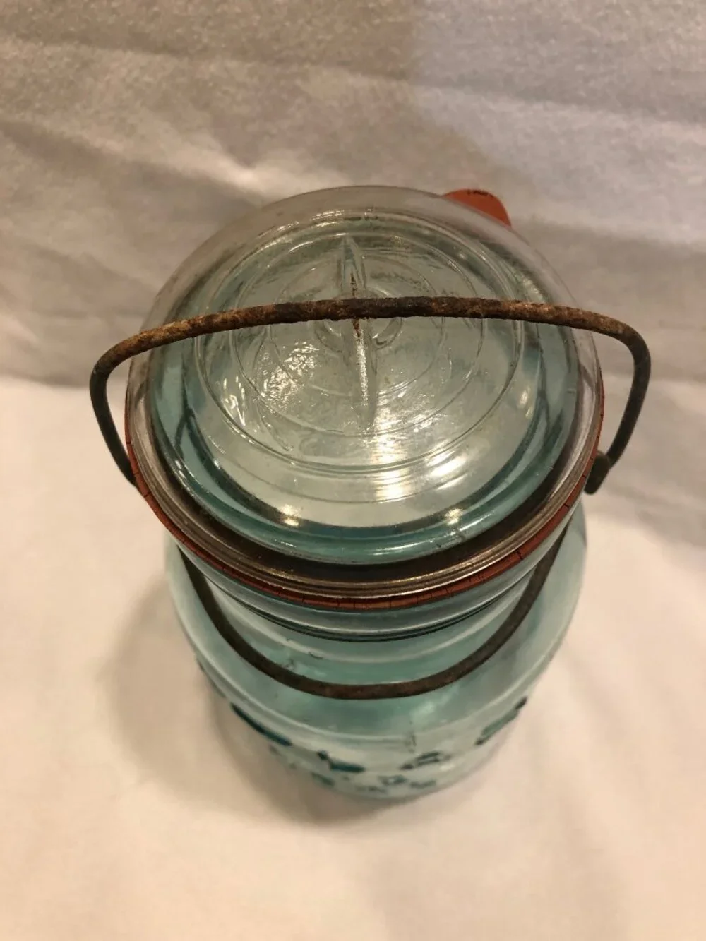 Hazel-Atlas vintage blue